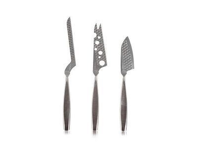 Monaco+ Set 3xcouteaux Fromage Inox 27.7x14.3x2cm