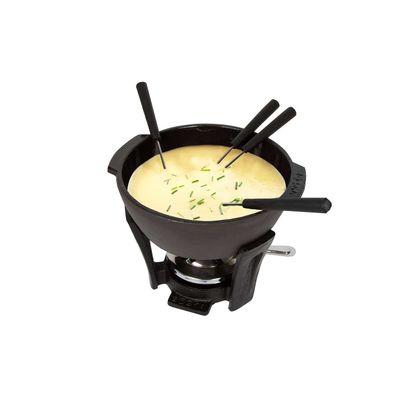 Set Fondue Fromage Party Noir 0,90l 18x1 5,5xh12,8cm  Boska