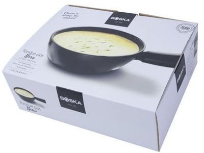 Nero Kaasfonduepot Zwart 1l 29x21xh7,2cm 