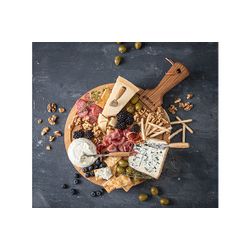 Boska Friends Cheeseset Plank D30 Met 3 Kaasmesjes 