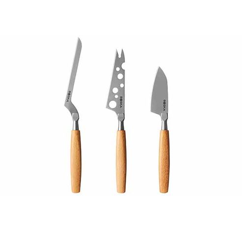 Amigo Set De Couteaux Fromage 3pcs Fromage Doux - Semi-doux - Dur  Boska