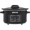 Slow Cooker zwart 5L Klapdeksel new DNA  