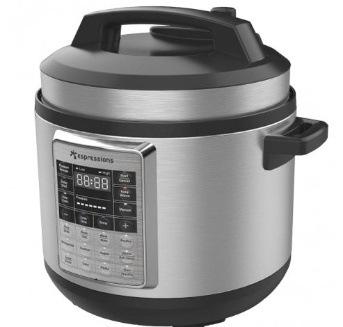 Smart Pressure Cooker met RVS binnenpan 5,7L inclusief sous-vide functie  Espressions