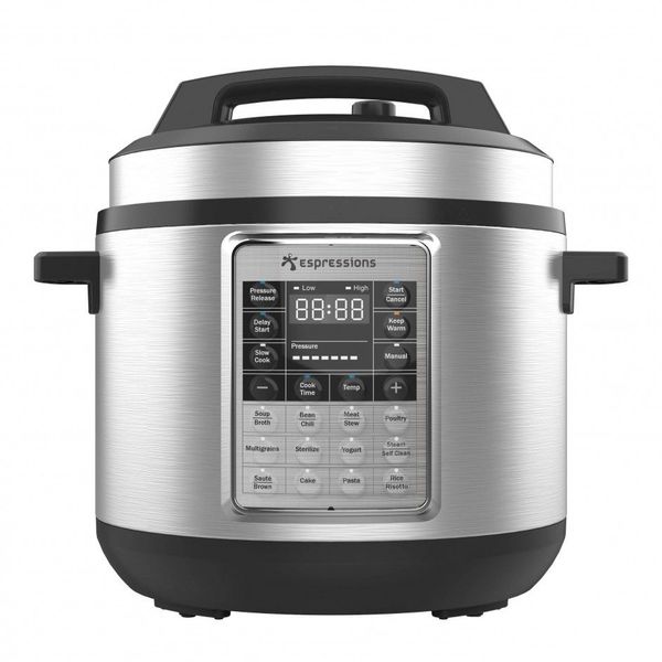 Smart Pressure Cooker met RVS binnenpan 5,7L inclusief sous-vide functie 