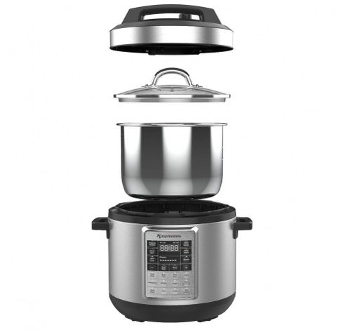 Smart Pressure Cooker met RVS binnenpan 5,7L inclusief sous-vide functie  Espressions