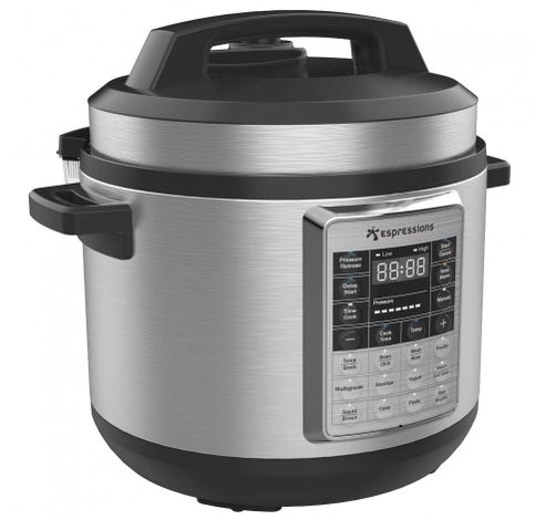 Smart Pressure Cooker met RVS binnenpan 5,7L inclusief sous-vide functie  Espressions