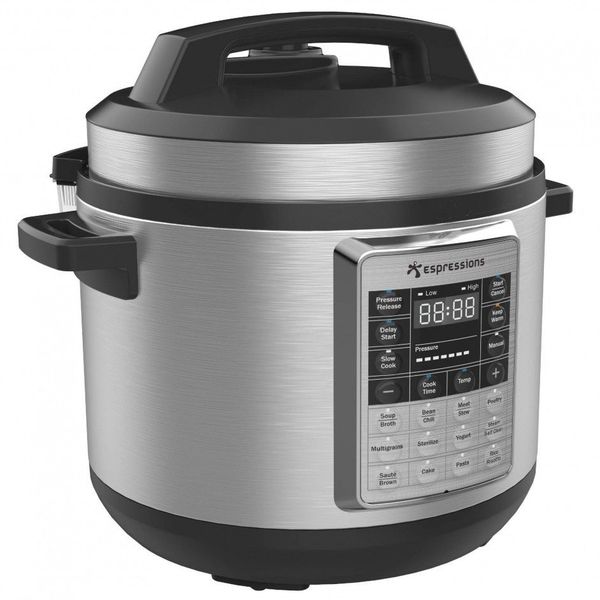 Smart Pressure Cooker met RVS binnenpan 5,7L inclusief sous-vide functie 