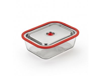 Vacuschaal met deksel ovenbestendig 1.25L