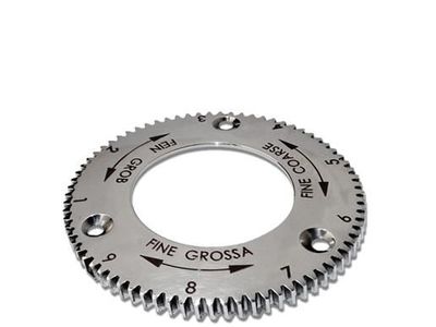 Instelring RVS hoogglans voor S64