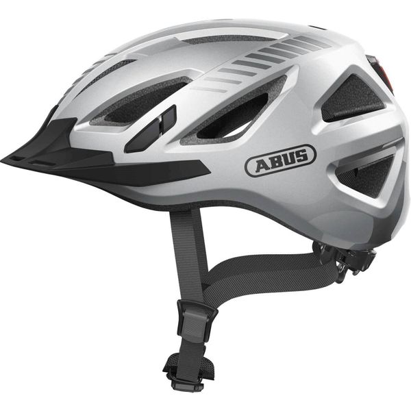 Abus Helm Urban-I 3.0 signal silver M 52-58cm