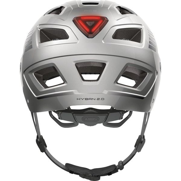 Abus Helm Hyban 2.0 signal silver XL 58-63cm