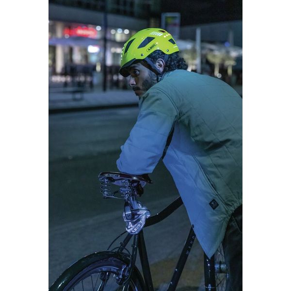 Abus Helm Hyban 2.0 LED signal glacier XL 58-63cm