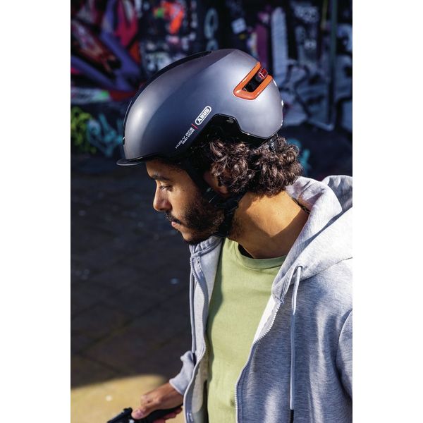 Abus Helm HUD-Y velvet black M 54-58cm