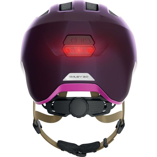 Abus Helm Smiley 3.0 ACE LED royal purple S 45-50cm