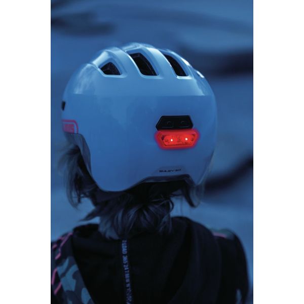 Abus Helm Smiley 3.0 ACE LED royal purple M 50-55cm