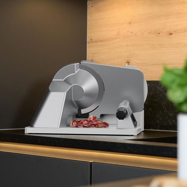 Deli slicer lupo13 Professionele snijmachine met extra groot blad van 19cm 