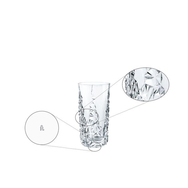 Nachtmann Sculpture longdrink set/4