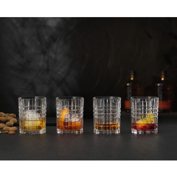 Nachtmann Square Whiskey glas set/4