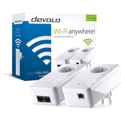 dLAN 550+ WiFi Starter Kit 