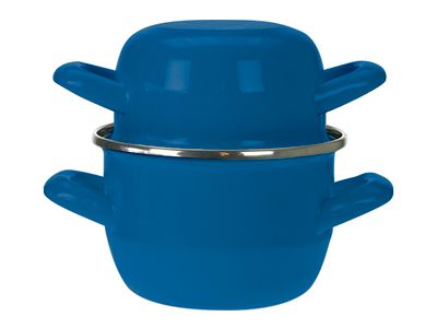 Mosselpot Blauw D12cm 