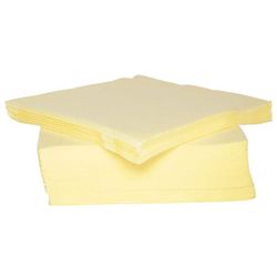 Ct Prof Serviet Tt S40 38x38cm Lichtgeel Papier Textiel-touch 