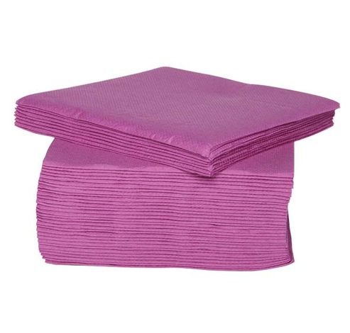 Ct Prof Serviette Tt S40 25x25cm Orchide Papier Textiel-touch  Cosy & Trendy for Professionals