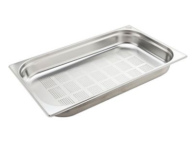 Ct Prof Gnbak Geperforeerd Gn1/1 H65mm 18/10-53x32.5cm