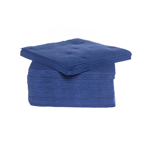 Ct Prof Serviet Tt S40 25x25cm Bleu Nuit Papier Textiel-touch  Cosy & Trendy for Professionals