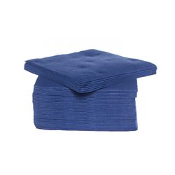 Cosy & Trendy for Professionals Ct Prof Serviette Tt S40 25x25cm Bleu Nu Papier Textiel-touch 