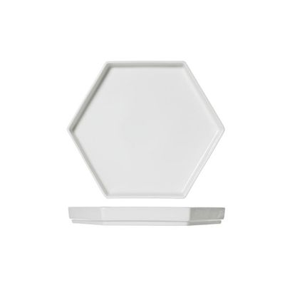 Hive Xl Assiette Hexagonale  28x24x3cm  