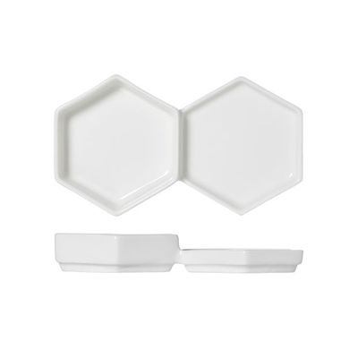 Hive Small Twin Assiet. 18.5x10xh1.7-3cm  