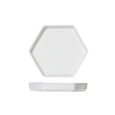 Hive Large Assiette Hexago.  20.5x18x3  