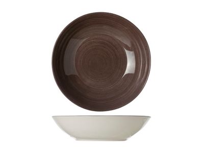 Twister Carbon Assiette Creuse D21cm 