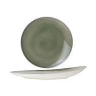 Chrome Green Assiette Plate D27cm  