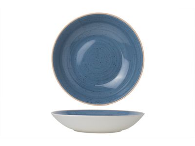 Terra Blue Assiette Creuse Coupe D21cm 