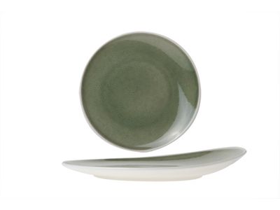 Chrome Green Dessertbord D21cm 
