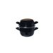 Horeca Mosselpot Zwart-zwart D16cm 1.7l 0.9kg Rn13216 