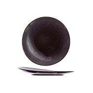 Black Granite Assiette Plate D27cm  