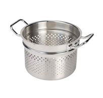 Ct Prof Fumeur  D20cm H15cm Inox Pour Induction 