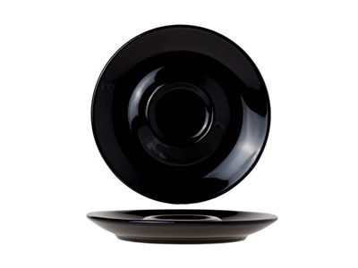 Bola Black Sous-tasse Cafe-capp D14.5cm 