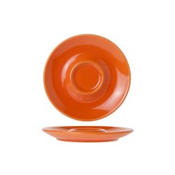 Bola Orange Koffie-capp. Schotel D14.5cm  