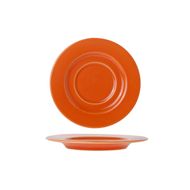 Eva Orange Sous-tasse Cafe D14.5cm  