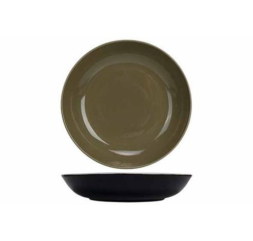 Jaxx Olive Green Assiette Creuse D24cm   Cosy & Trendy for Professionals