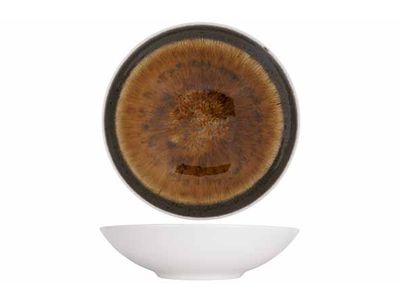 Iris Brown Assiette Creuse D21,5cm 