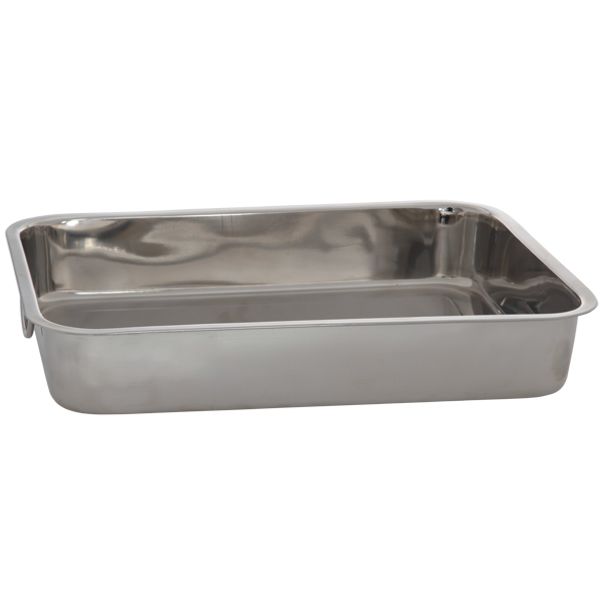 Cosy & Trendy for Professionals Ct Prof Braadslede Inox 38x27,5xh7cm 0,7mm