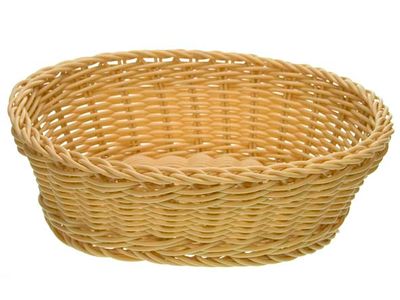 Ct Prof Mandje Naturel 25x20xh7,5cm Ovaa L Plastiek