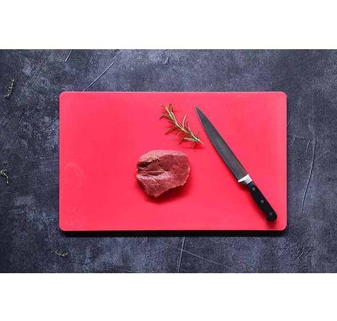 Ct Prof Planche A Couper Gn1/1rouge 53x 32xh1.5 Pour Viande Crue  Cosy & Trendy for Professionals