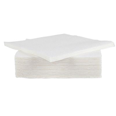 Ct Prof Serviette Tt S40 38x38cm Blanc Papier Textiel-touch 