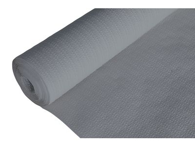Ct Prof Tafelkleed Grijs 1,18x20m Papier - Gewafeld
