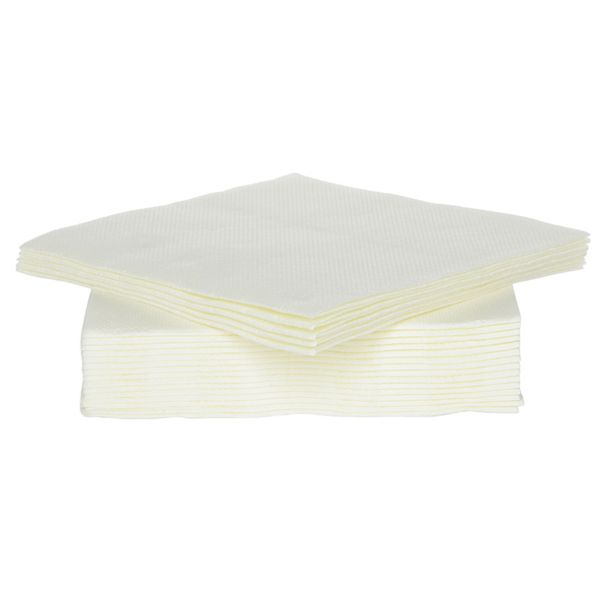 Cosy & Trendy for Professionals Ct Prof Serviet Tt S40 25x25cm Creme Papier Textiel-touch